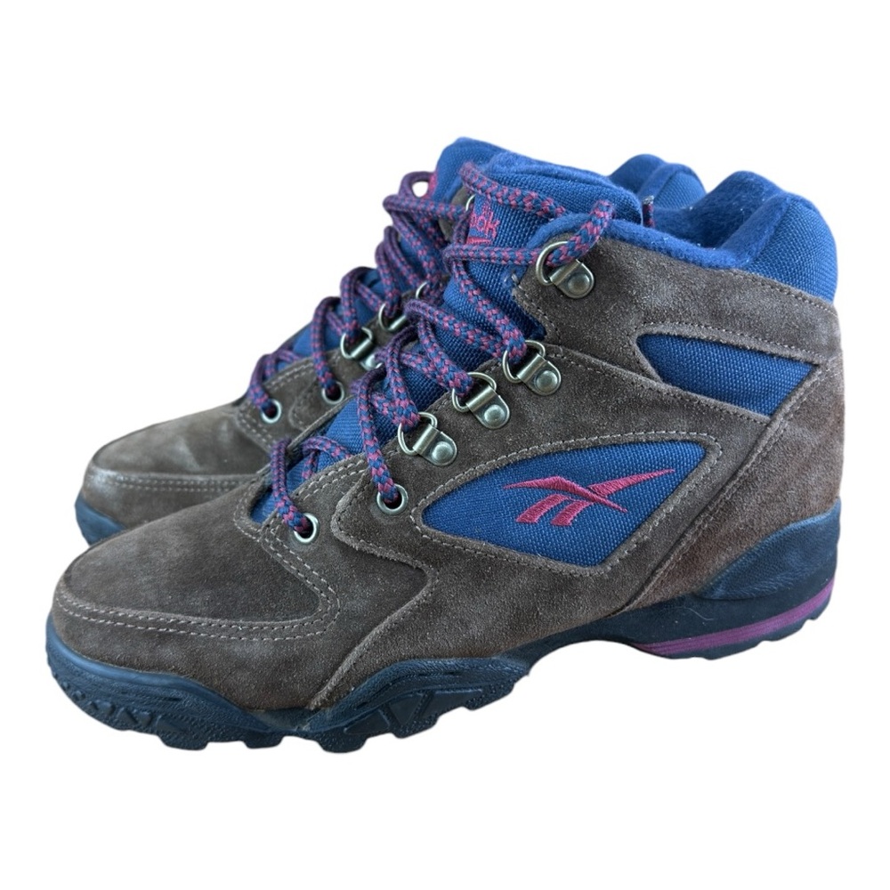 Vintage Reebok Women's Boots RA 405 KRI 26-23490 Size  6 Hiking Shoes FA…